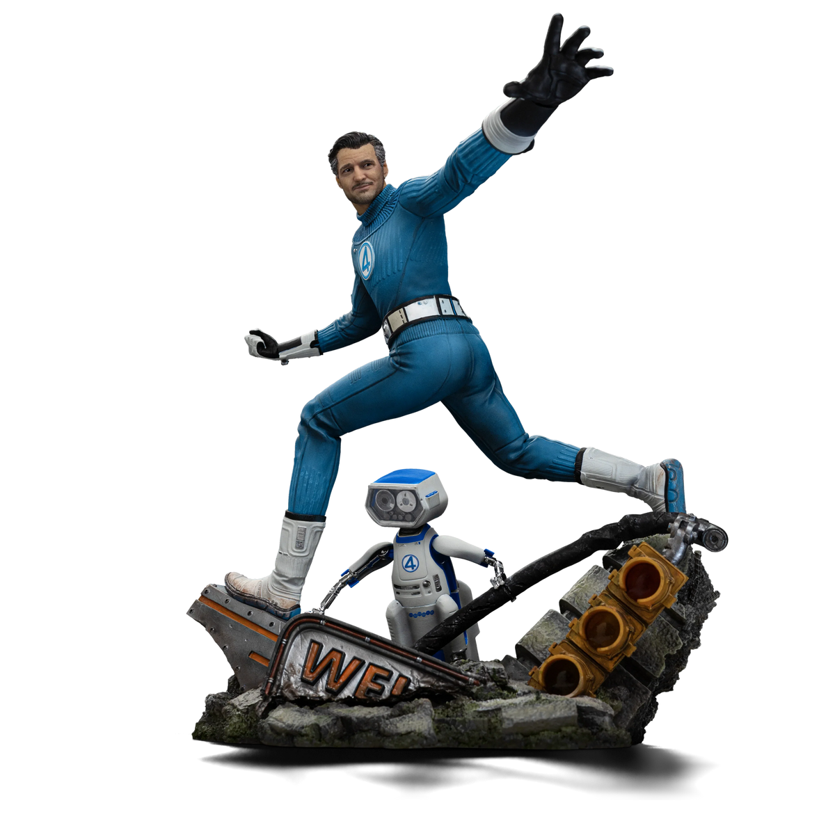 Iron Studios - The Fantastic Four: First Steps - Mister Fantastic Bds Art Scale Statue 1/10