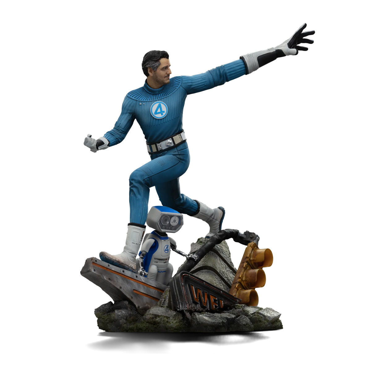 Iron Studios - The Fantastic Four: First Steps - Mister Fantastic Bds Art Scale Statue 1/10