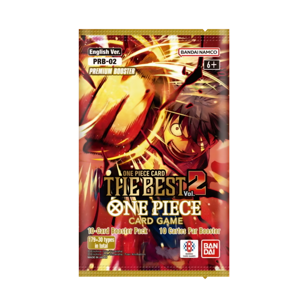 One Piece TCG - One Piece Card The Best Vol.2 (Prb-02) - Premium Booster Box (20X Packs)