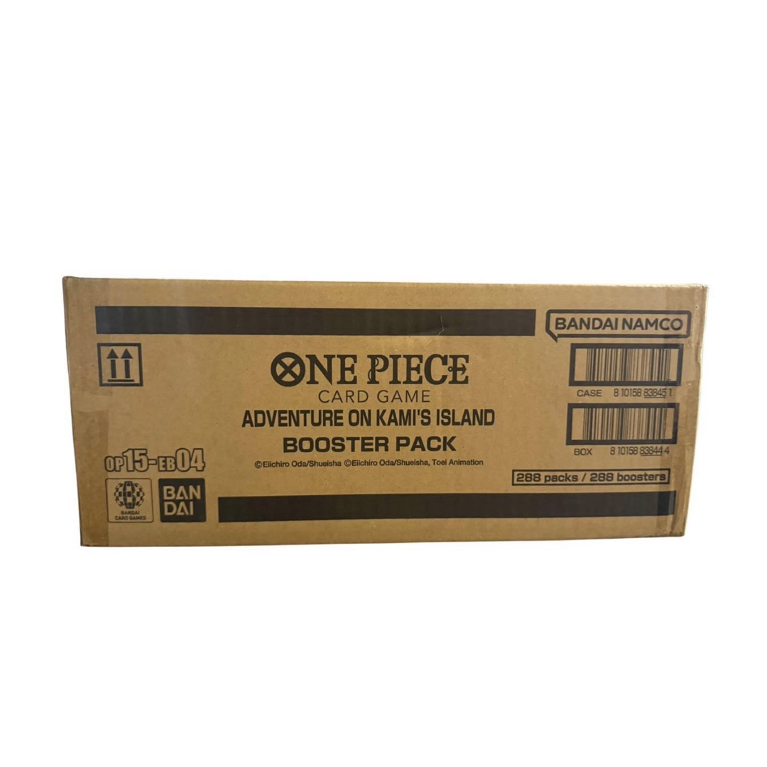 One Piece OP-15/EB-04 Adventure on Kami's Island Booster 12-Box Case