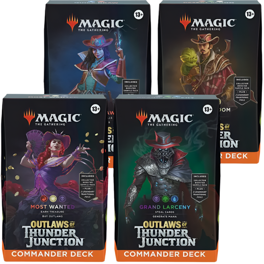 Magic: The Gathering Outlaws Of Thunder Junction - Commander Deck