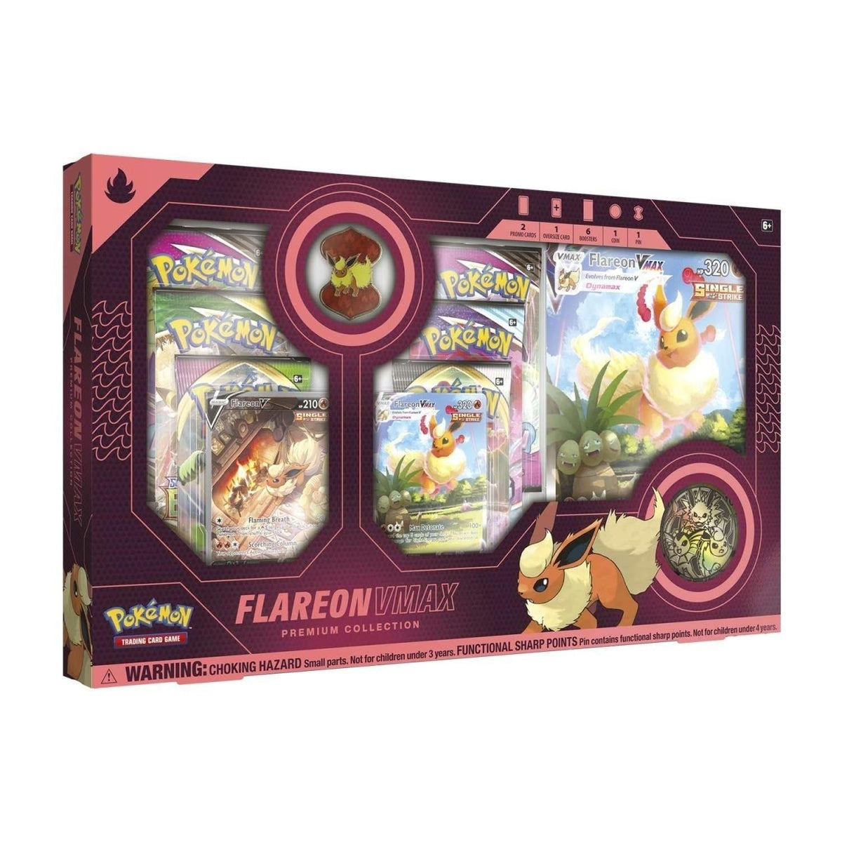 Pokemon: Flareon Vmax Premium Collection