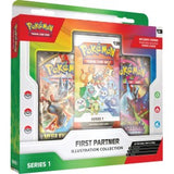 Pokemon: First Partner Illustration Collection, Series 1 (Sealed Case, 6 Box)