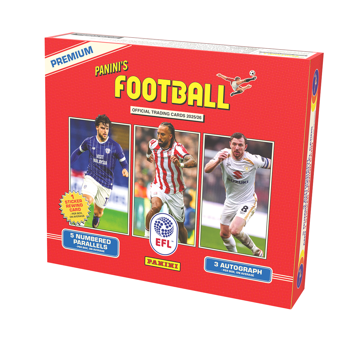 Panini - 2025/26 Panini's Football (Soccer) Efl - Premium Box