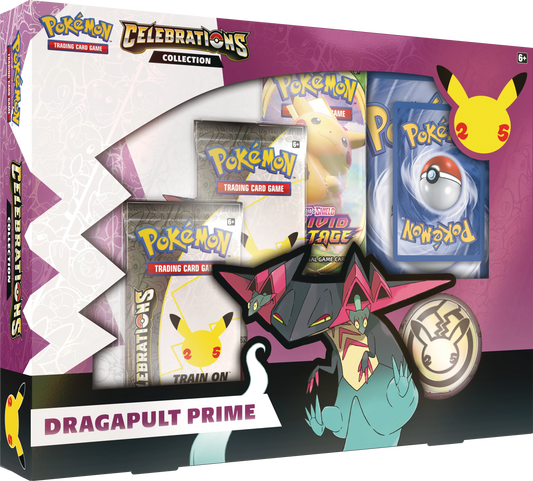 Celebrations Dragapult Prime Collection Box