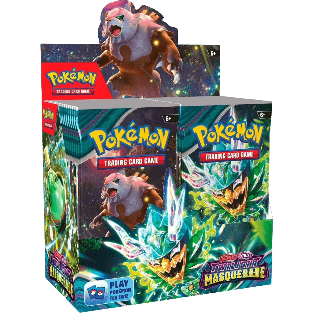 Pokemon TCG - Scarlet & Violet - Twilight Masquerade - Booster Box (36X Packs)