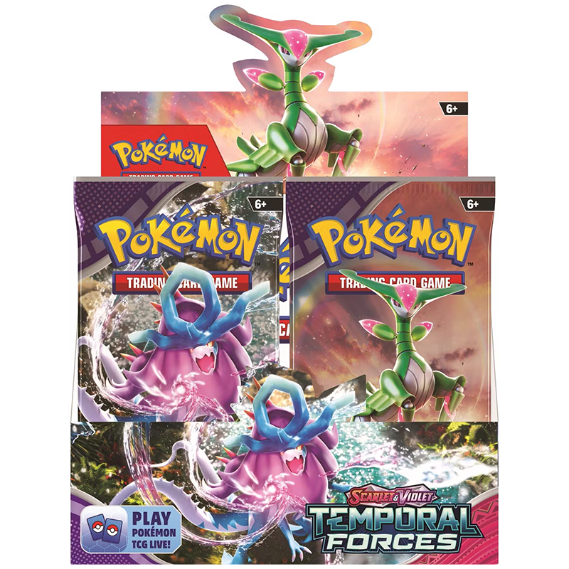 Pokemon TCG: Scarlet And Violet: Temporal Forces Booster Box