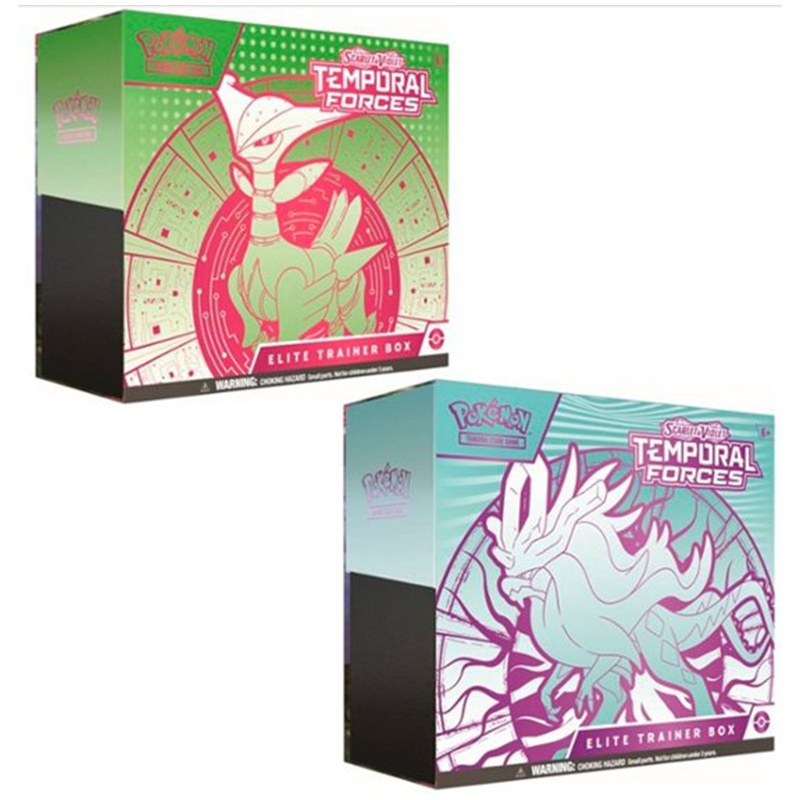 Pokemon TCG: Scarlet And Violet: Temporal Forces Elite Trainer 10 Box Case