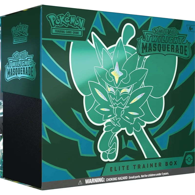 Pokemon TCG: Scarlet And Violet Twilight Masquerade Elite Trainer 10 Box Case