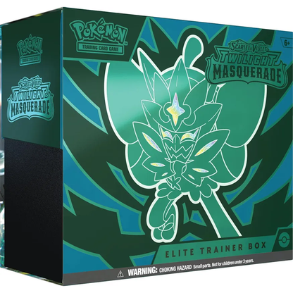 Pokemon TCG: Scarlet And Violet Twilight Masquerade Elite Trainer 10 Box Case