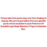 Pokemon XY Breakthrough Mega Mewtwo X Figure Collection Box