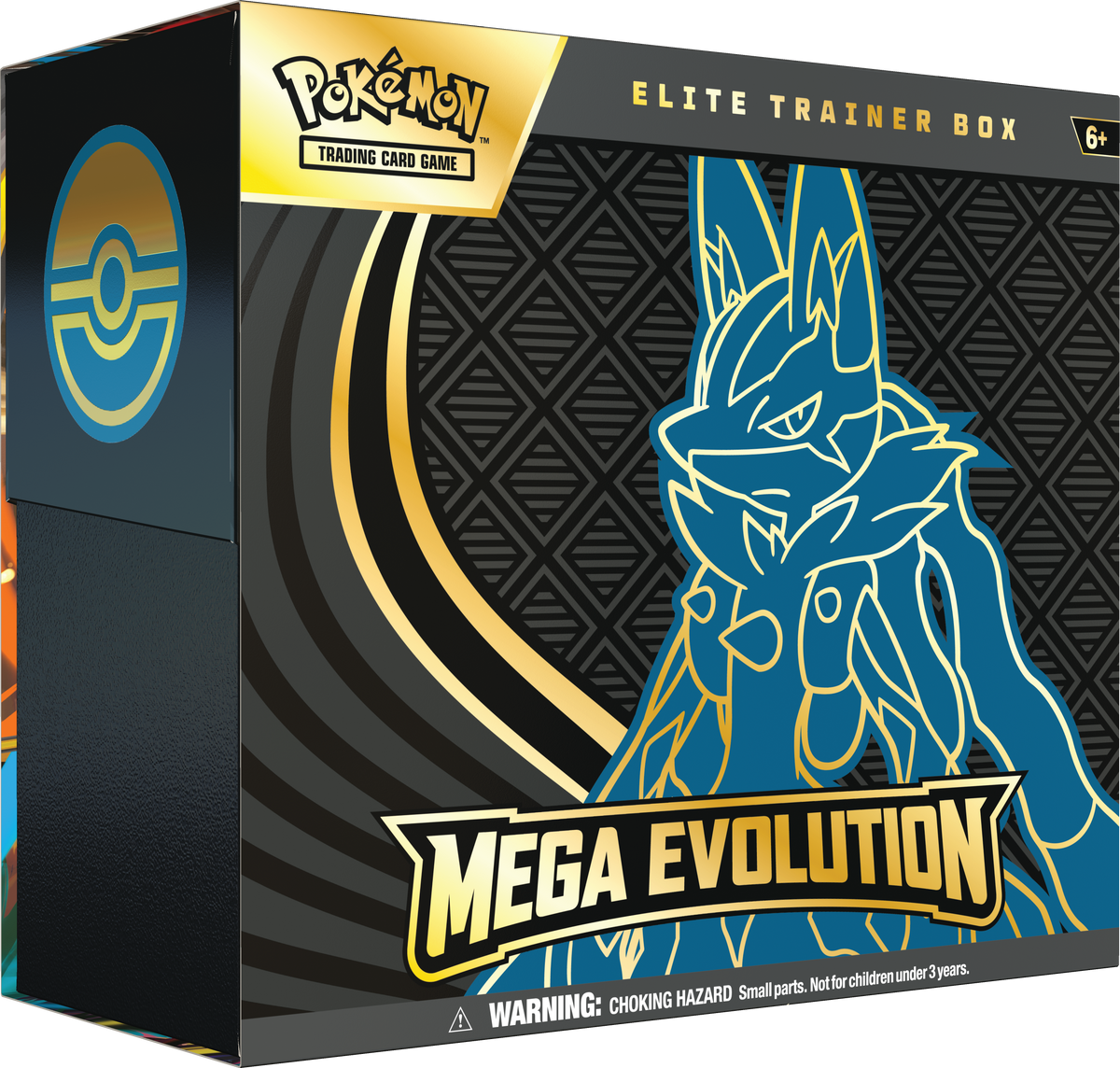 Pokemon TCG - Evolving Powers Collection Box & Mega Evolution Etb (Lucario) - Bundle