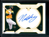 2025 Panini National Treasures Nick Kurtz Personalized Treasures Autograph /10 Athletics