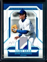 2025 Panini National Treasures Ryne Sandberg Game Gear Relic 1/1 Cubs
