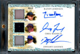 2026 Leaf In the Game Ryan / Martinez / Clemens / Johnson / Maddux / Gooden Autograph Relic /8
