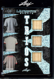 2026 Leaf Ultimate Ruth / Oh / Foxx Trios Bat Relic Encased /5