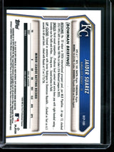 2026 Bowman Chrome Aider Suarez 1st Orange Refractor /25 Royals