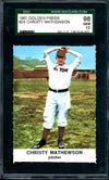 1961 Golden Press Christy Mathewson #24 SGC 10