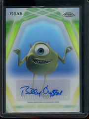 2026 Topps Chrome Mike Wazowski Billy Crystal Neon Etch Refractor Autograph #CNA-BC