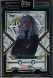 2026 Topps Vault Marvel Invisible Woman Dual Diamond Black Encased /10 Fantastic 4