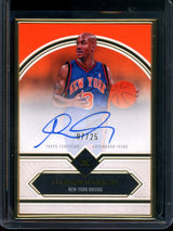 2025/26 Topps Definitive Stephon Marbury Orange Framed Legends Autograph /25 Knicks