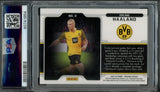 2021/22 Panini Obsidian Erling Haaland Black Color Blast Case Hit #2 PSA 10 Dortmund