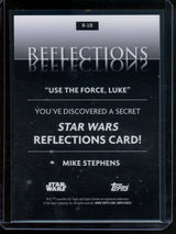 2026 Topps Chrome Star Wars Use the Force, Luke Secret Reflections Card #R-19