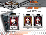 2023 Wild Card Alumination Draft Football Hobby 12 Box Case