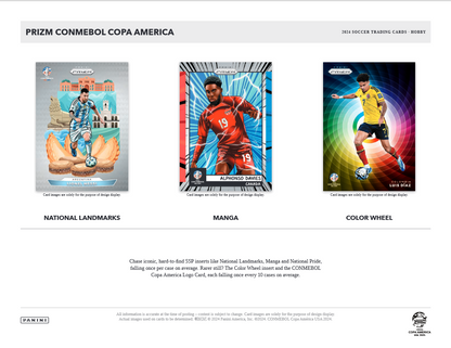 2023-24 Panini Prizm Copa America Soccer Hobby Box
