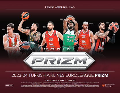 2023-24 Panini Prizm Euro League Basketball Hobby Box