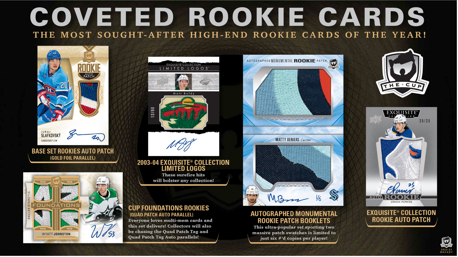2022-23 Upper Deck The Cup Hockey 3 Box Case
