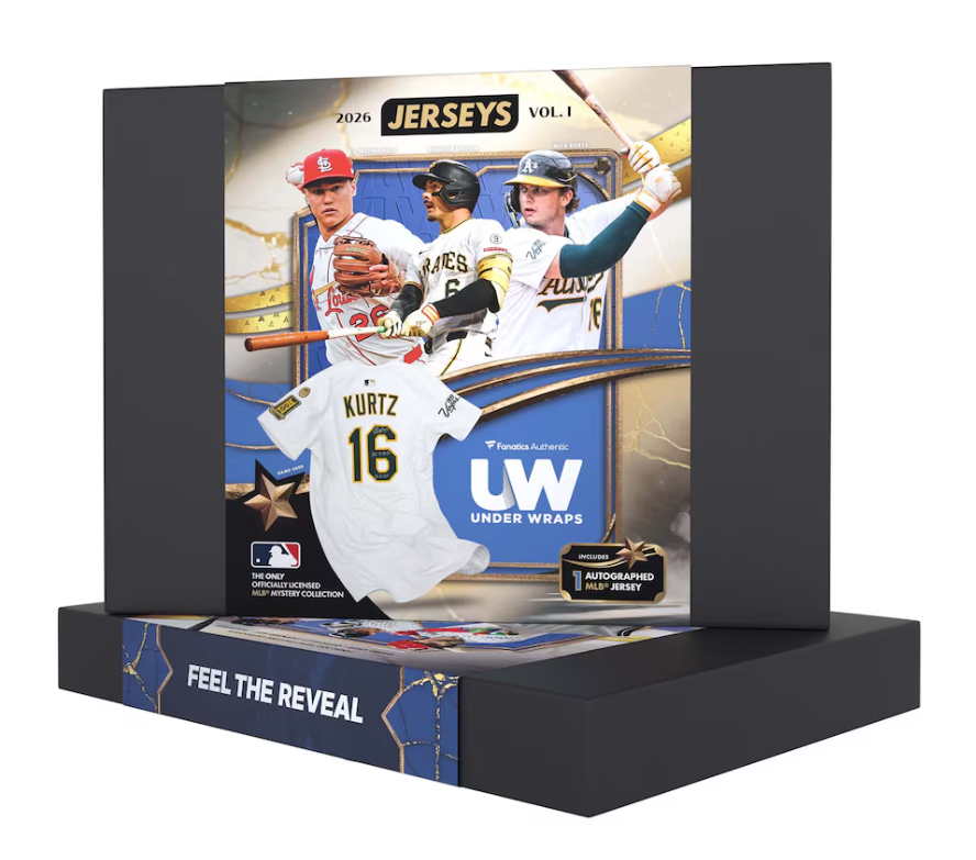 2026 Under Wraps Autographed MLB Jerseys Vol. I - Single Mystery Box