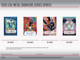 2026 Leaf Signature Series Hobby Box