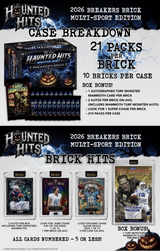2026 Wild Card Haunted Hits Breakers Brick Multi-Sport Hobby Box