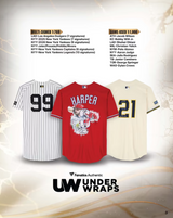 2026 Under Wraps Autographed MLB Jerseys Volume II - Single Mystery Box