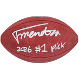 2026 Under Wraps Autographed NFL Footballs - Single Mystery Box