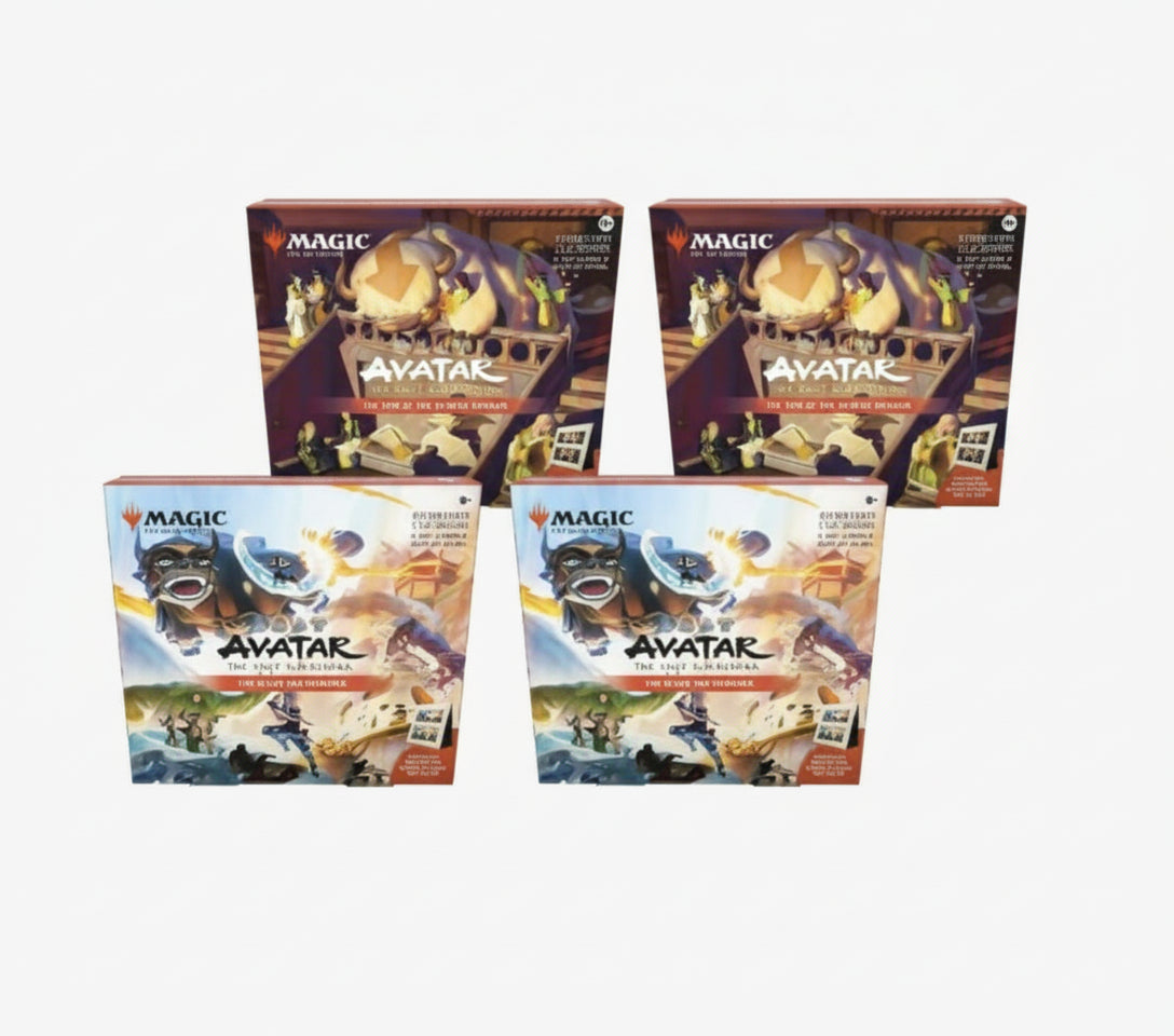 Magic The Gathering Avatar The Last Airbender Scene Box (Set Of 4)