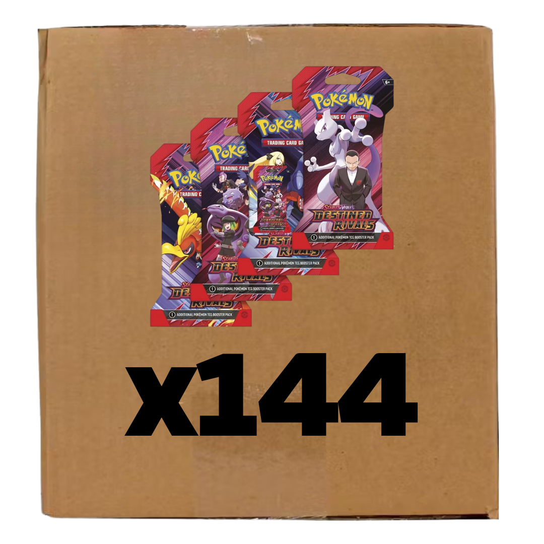 Sealed Case Destined Rivals Sleeved Pack - Sv10