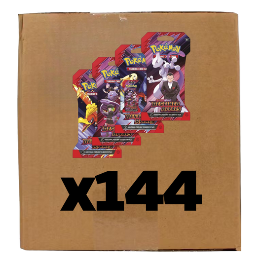 Sealed Case Destined Rivals Sleeved Pack - Sv10