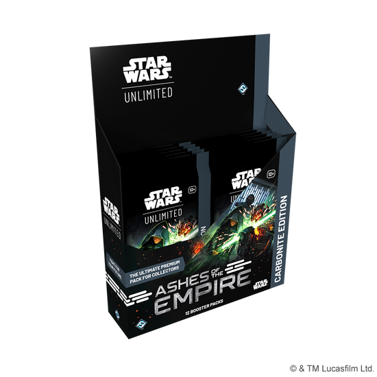 Star Wars: Unlimited - Ashes Of The Empire - Carbonite Booster Box (12X Packs)