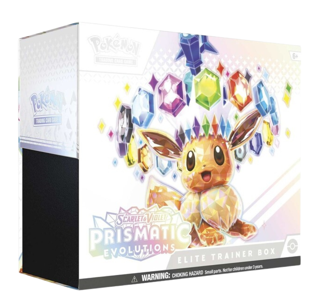 2025 Pokemon Prismatic Evolutions Elite Trainer Box Sv