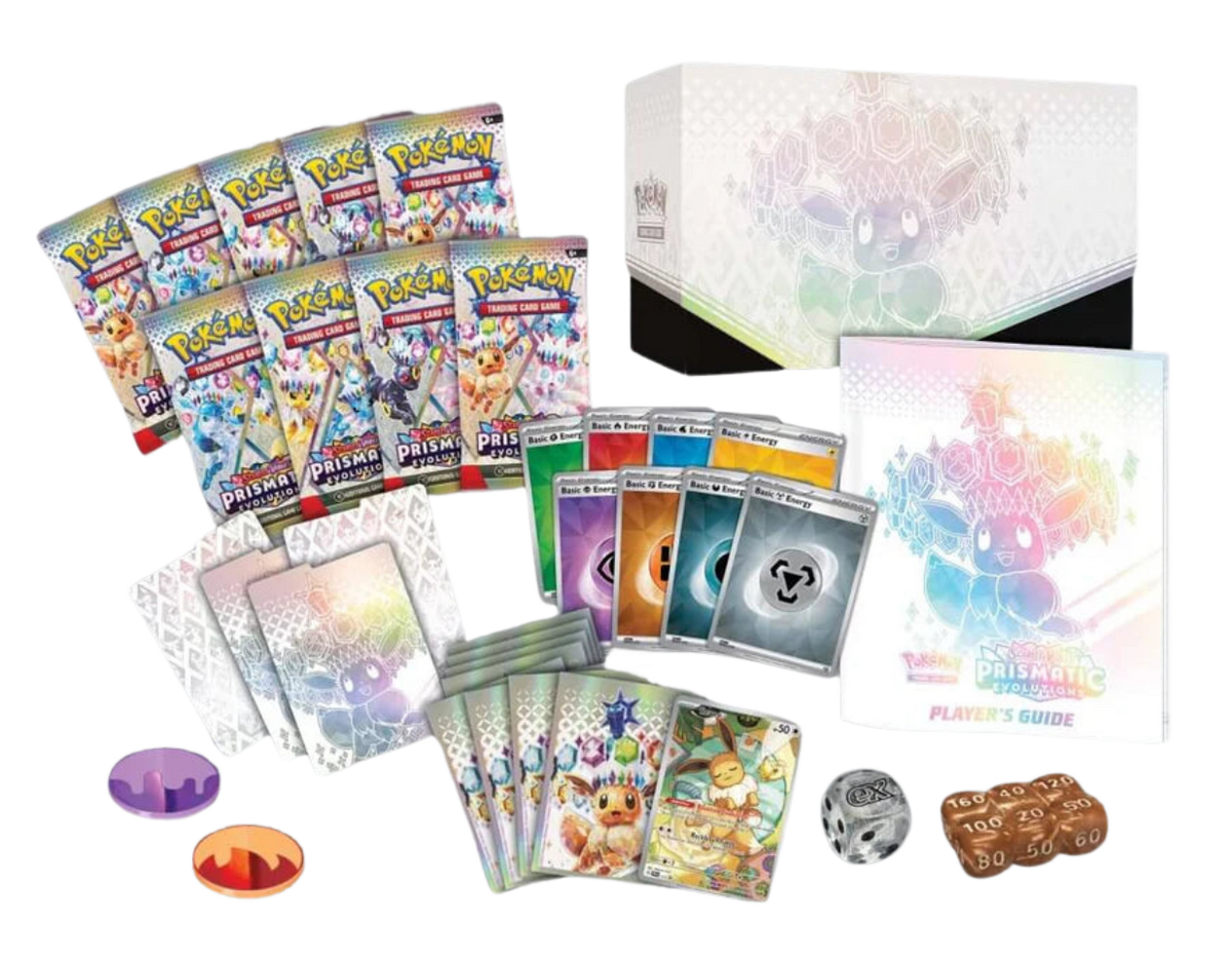 2025 Pokemon Prismatic Evolutions Elite Trainer Box Sv
