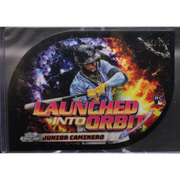 2024 Cosmic Chrome - Junior Caminero LIQ-1 - Launched Into Orbit Black Eclipse /10