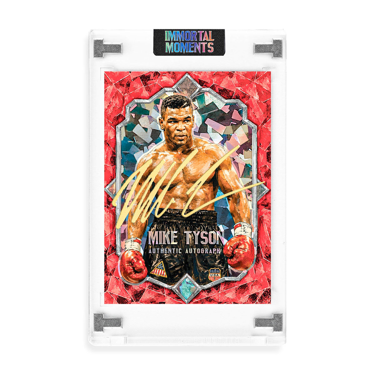 IMMORTAL MOMENTSTM National Gems Mike Tyson Collectible