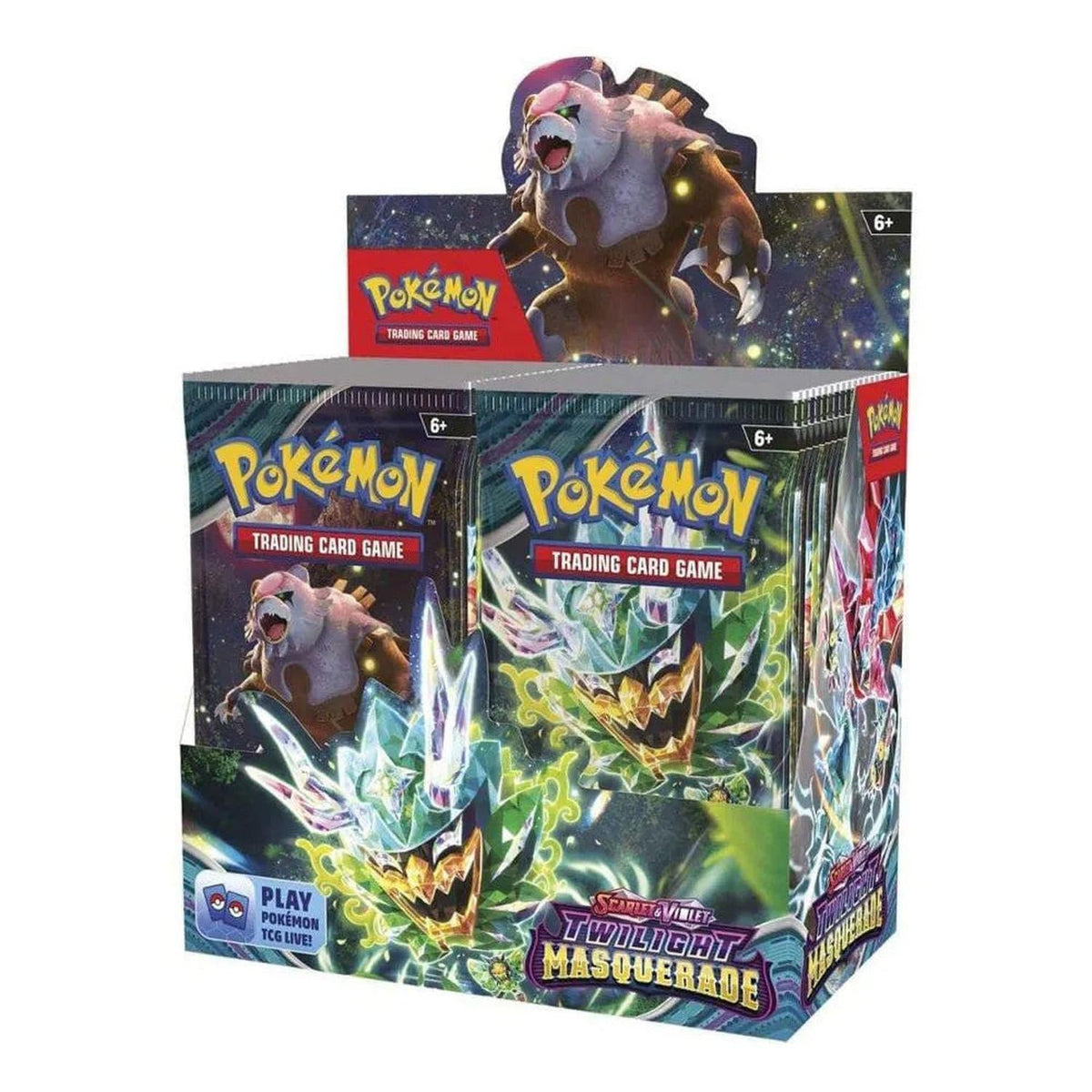 Pokemon Scarlet And Violet Twilight Masquerade Booster Box