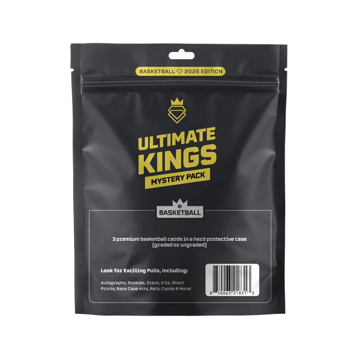 Ultimate Kings - NBA Basketball Mystery Pack (3) Premium Cards Value $250-$2500+
