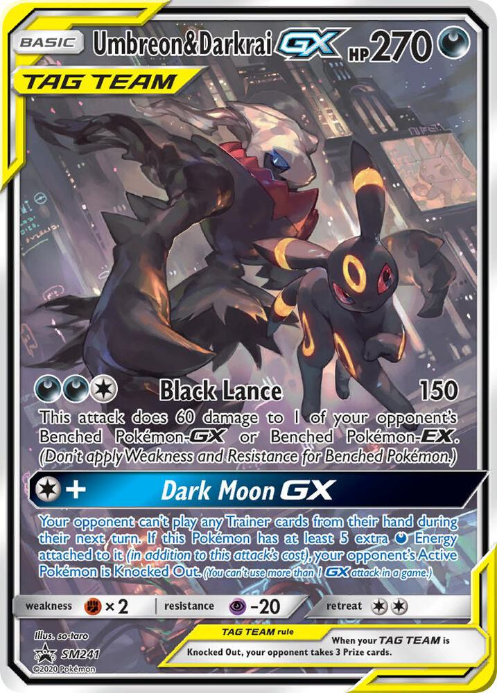 Umbreon & Darkrai Gx - Sm241 - Sm Promos (Smp)