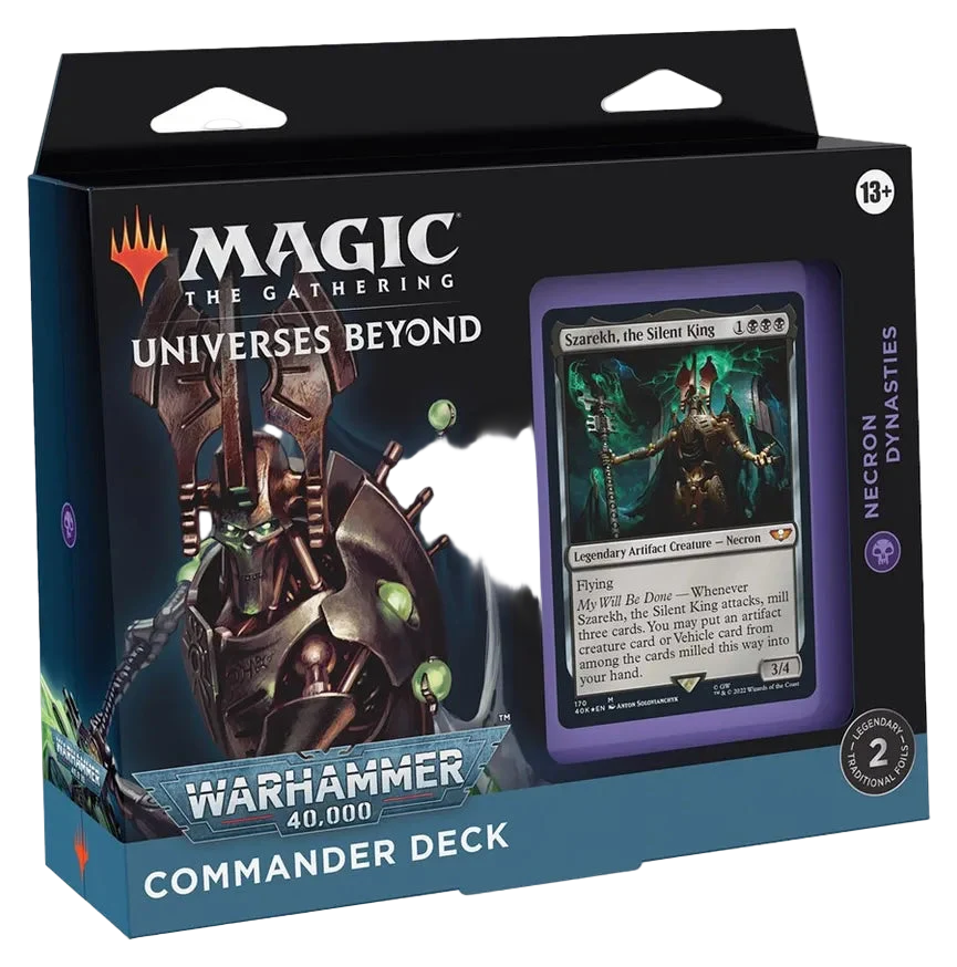 Universes Beyond: Warhammer 40,000 - Necron Dynasties Commander Deck