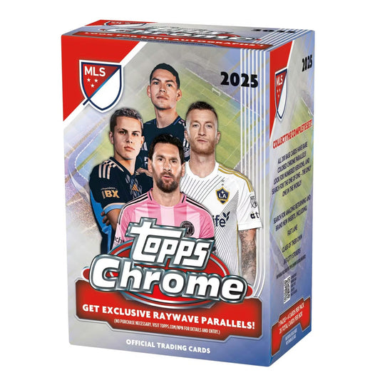 2025 Topps Chrome Mls Soccer Blaster 40 Box Case