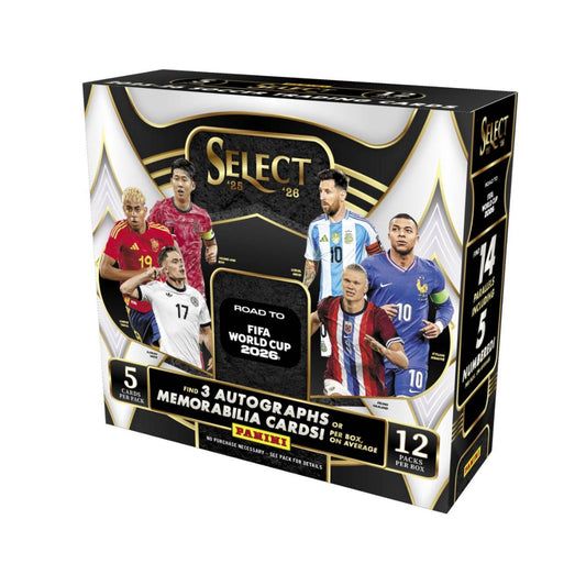 2025-26 Panini Select Road To The World Cup Hobby Box